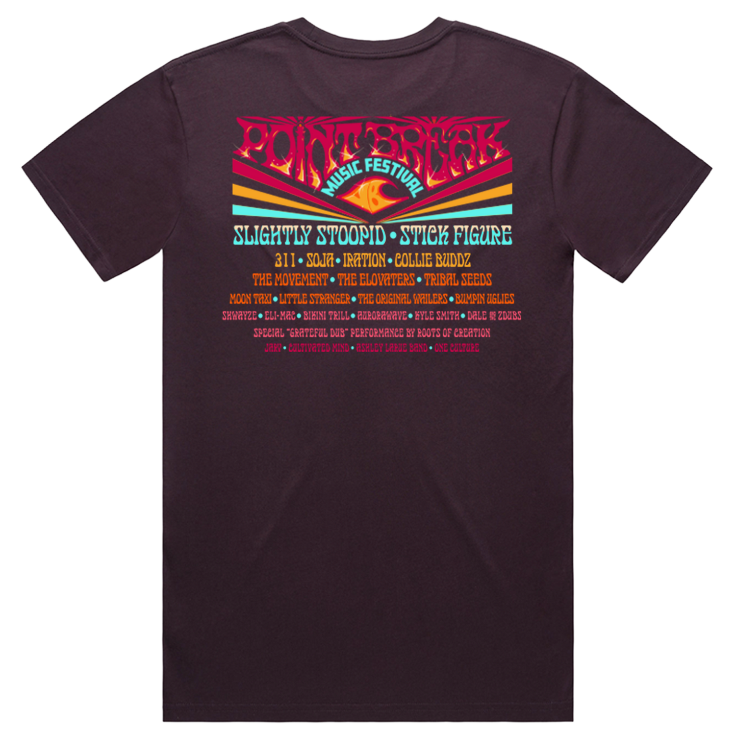Plum Event Tee
