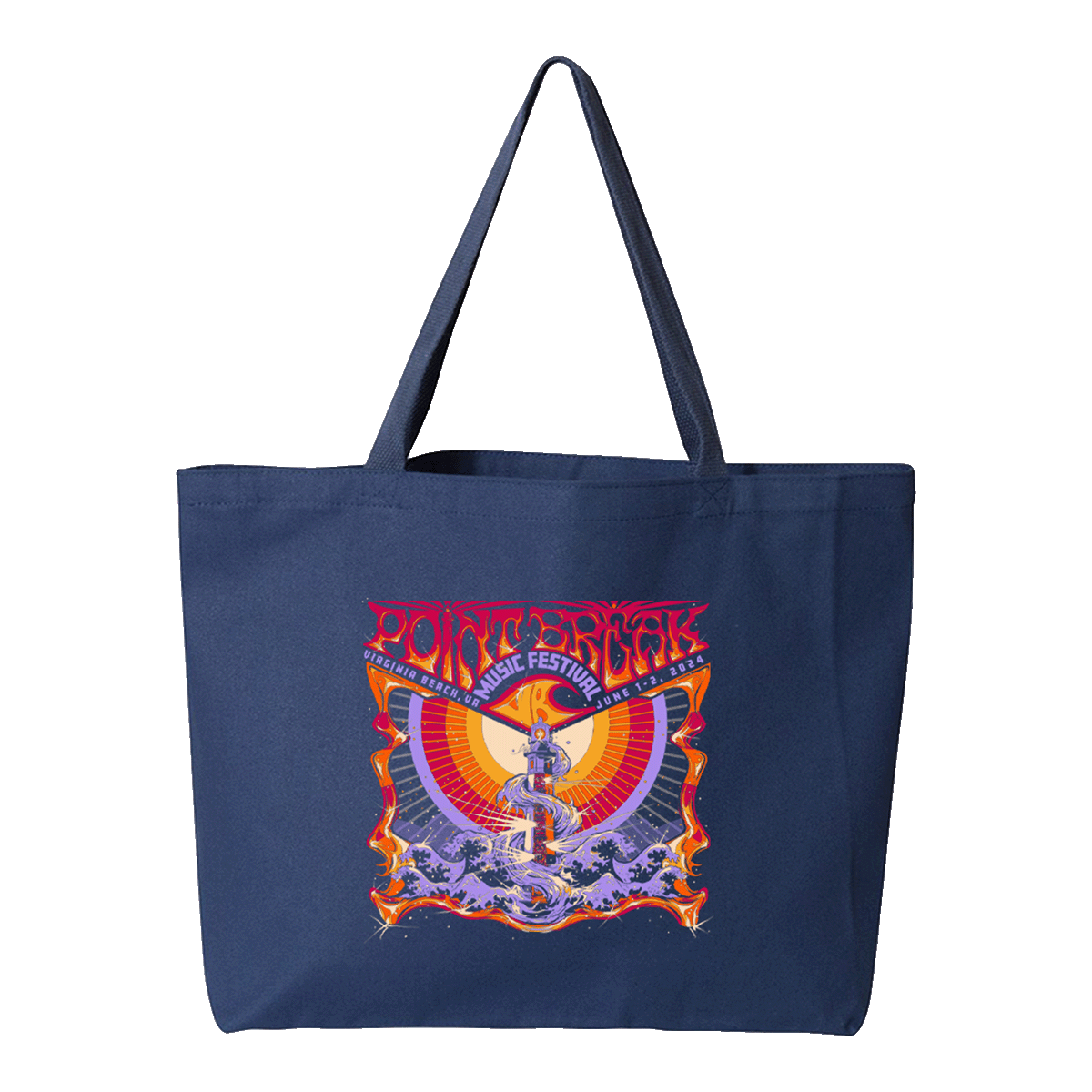 Point Break Festival Tote Bag