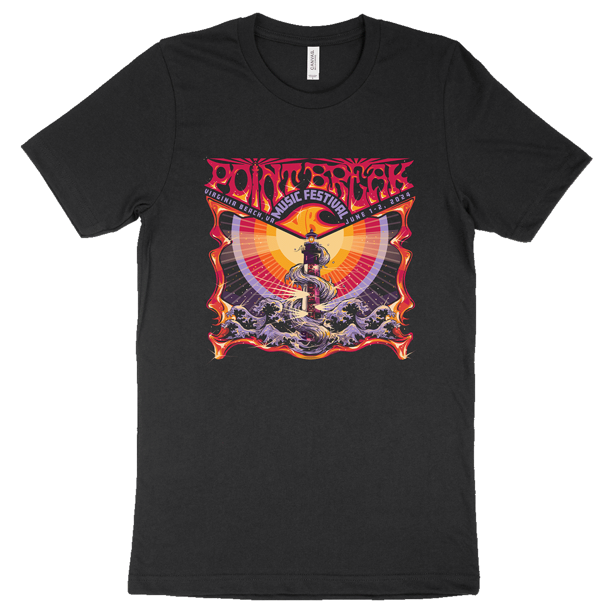 Point Break Festival Event Tee