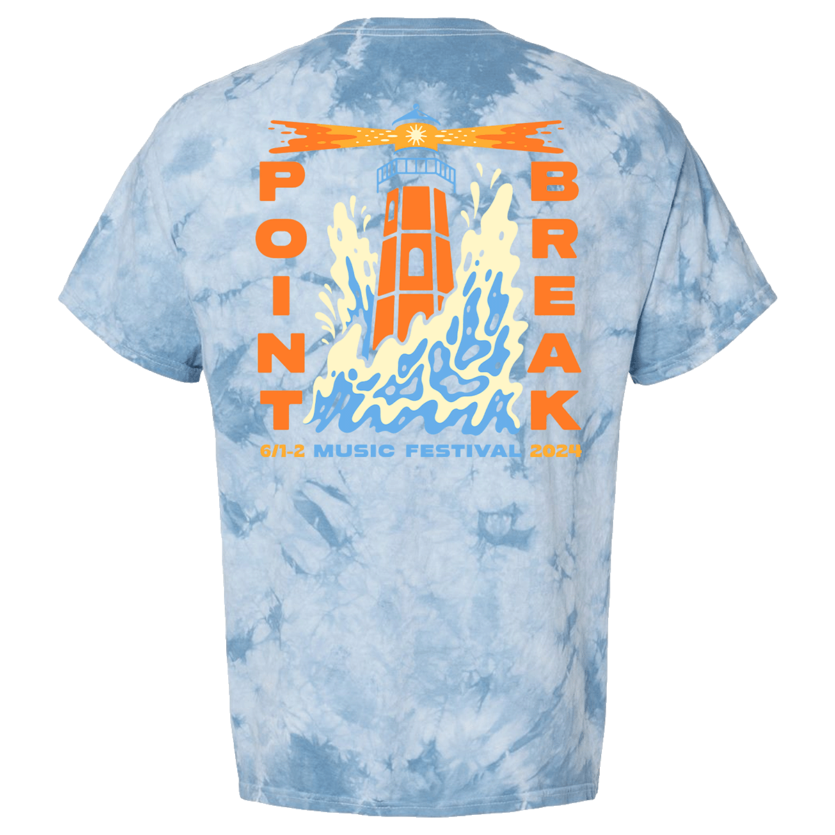 Tie-Dye Lighthouse Tee