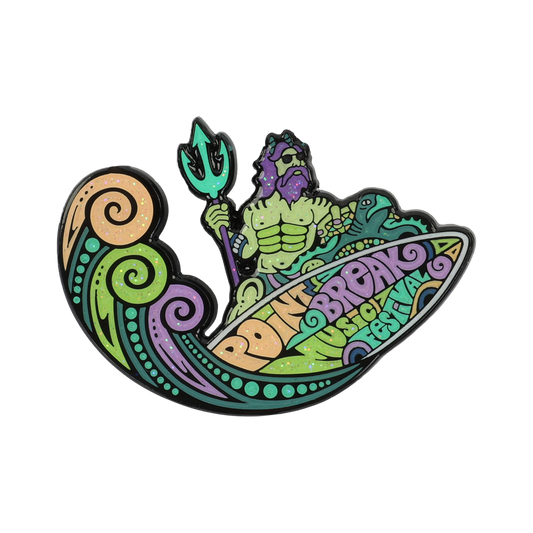 Neptune Pin Green/Purple